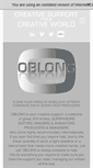 Mobile Screenshot of oblongproductions.com